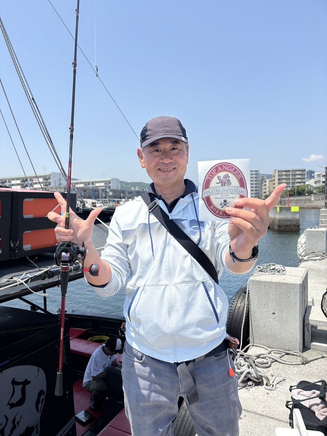 釣果速報「 5/16 (土) タコ🐙便」 - 黒い釣り船パイレーツDAIYUMARU